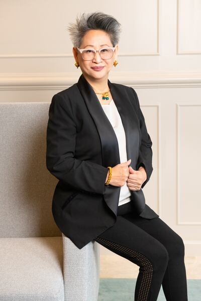 Curator and art critic Marian Pastor Roces. Philippine Department of Trade and Industry