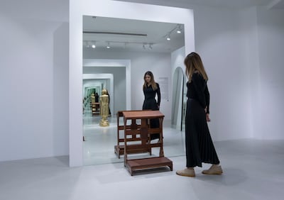 Michelangelo Pistoletto’s Il Tempo del Giudizio (The Time of Judgement). Leslie Pableo for The National