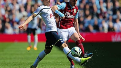 Centre-back: Michael Duff, Burnley. The veteran has now subdued Sergio Aguero and Harry Kane in successive home games for Burnley. (Photo: Jan Kruger / Getty Images)