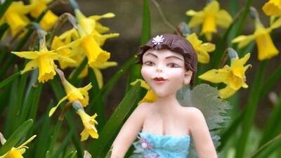 Frannie the fairy figurine. Courtesy Rhu Strand
