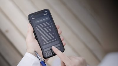 Med42, a new clinical large language model (LLM), provides answers to short and long-form medical questions. Photo: M42