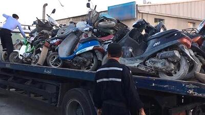 Sharjah Police launched the clampdown to coincide with the schools’ spring break after they noticed an increase in disturbance reports during previous holidays. Courtesy Sharjah Police Department