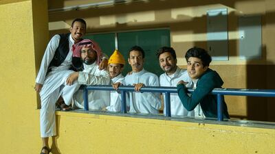 Some of the cast and crew from 'Book of the Sun'. Courtesy Sohayb Godus