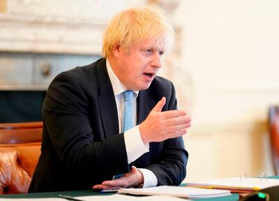 Boris Johnson has repeatedly asked people to move on from the affair. AFP