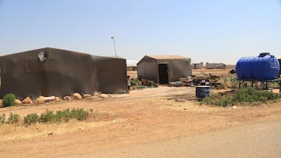 A camp for internally displaced people in Al Karamah, northern Syria.