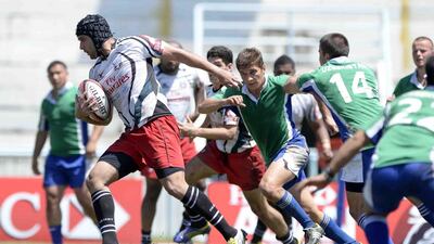 Cyrus Homayoun, front, feels there have been noticeable improvement in the side. Courtesy Elite Step