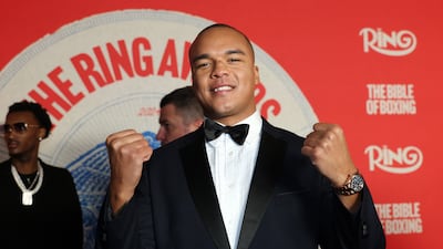 Fabio Wardley arrives at the awards. Getty Images