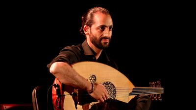 Palestinian musician Adnan Joubran says artists need to ask questions, motivate people and elicit change. AFP