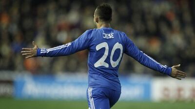 Jese Rodriguez scored Real Madrid's 82nd-minute winner on Sunday. Jose Jordan / AFP