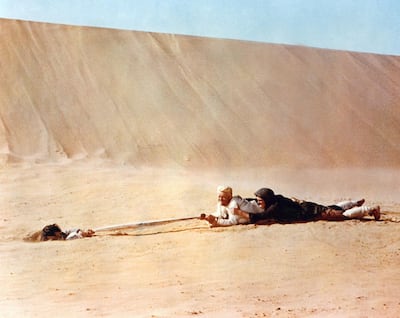 John Dimech's notorious quicksand scene in 'Lawrence of Arabia' was one of his worst memories, says Penny Pietre