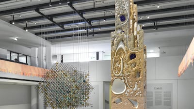 Talin Hazbar’s ‘Transient’. Courtesy Louvre Abu Dhabi