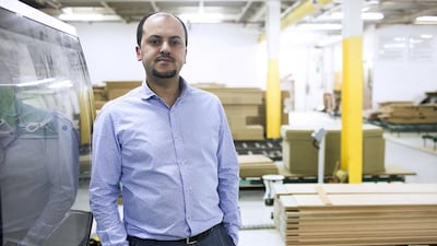 Fadi Bikawi, Eldiar’s general manager, says the company has been using solid wod since its founding 25 years ago but that may change 15 years from now. Lee Hoagland / The National