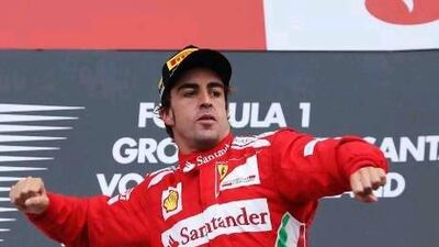 Fernando Alonso has two wins and a second place in his last three outings.