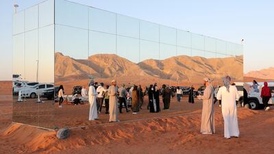 The glass kitchen at The Uncommon coffee shop on the Mahafiz-Al Fayah road in Sharjah. Pawan Singh / The National