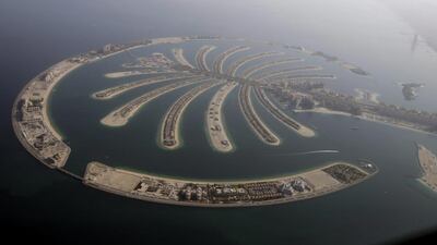 Dubai's Palm Jumeirah island. Ali Haider / EPA