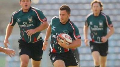 Jono Bester, the Dubai Wasps player, will represent the UAE at the Mumbai Sevens this weekend. Courtesy Elite Step