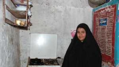 Sajida Mohammad was forced into sex slavery by her husband but is now reunited with her family.