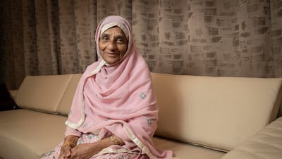 Mumbai-born Abedunisa Siraj moved to Pakistan after her marriage and then to Dubai. Antonie Robertson / The National