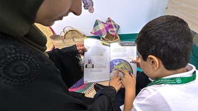 Future Leaders International Private School Al Rabdan branch opened in August. Victor Besa / The National