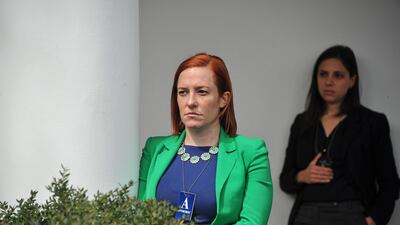 Former White House Communications Director Jen Psaki will serve in Joe Biden's administration. AFP