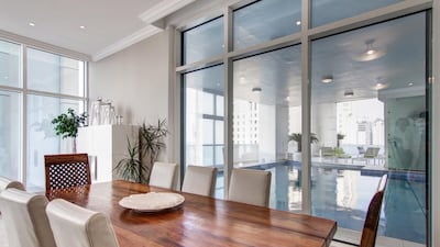 Three-bedroom penthouse in Dorra Bay, Dubai Marina. Courtesy of Luxhabitat.