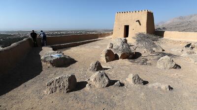 Dhayah Fort was built in the 19th century.