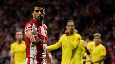 Luis Suarez - 5: The former Liverpool striker was desperate to get on the pitch but only saw 10 minutes of action when Lamar came off. He made one chance but displayed more anger than art. AFP