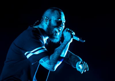Post Malone last performed at Abu Dhabi's Etihad Park in 2022. Ruel Pableo for The National