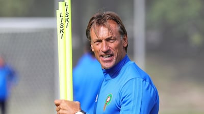Frenchman Herve Renard has enjoyed successful spells with several African nations, including Morocco, who he guided to the 2018 World Cup. EPA