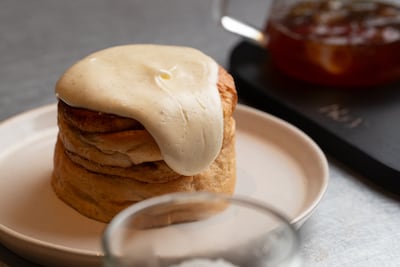 Salted caramel and cinnamon rolls are bestsellers at Bkry. Photo: Franco Borromeo