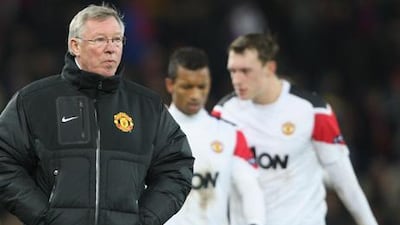 Sir Alex Ferguson and Manchester United were stunned when they were eliminated from the Champions league by Basle in December.