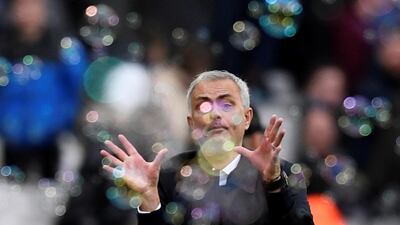 Tottenham Hotspur manager Jose Mourinho. Reuters