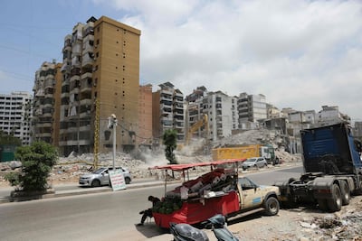 Israel has repeatedly issued orders for people to leave Beirut's southern suburbs. AFP
