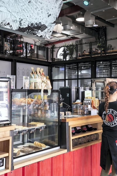 Raw Coffee Company at their newest location in Al Quoz. Antonie Robertson / The National
