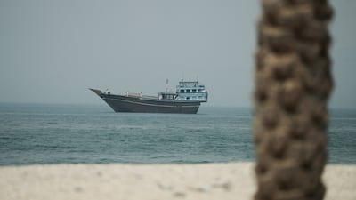 A vessel in the Strait of Hormuz. Reuters