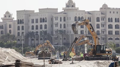 The Saadiyat community is a work-in progress, built around mangroves, roving oryx, and sandy beaches. Mona Al Marzooqi/ The National