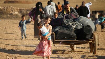 The determination to help refugees has floundered, and the crisis has intensified and spread. Mohamad Abazeed / AFP