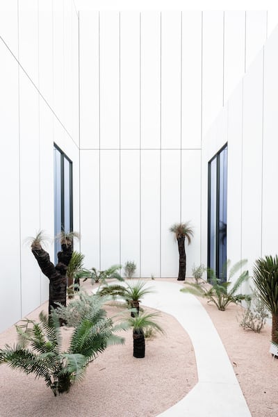 One of Jameel Arts Centre's gardens. Mohamed Somji