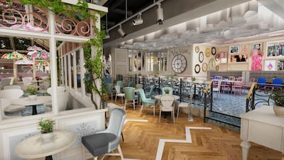 Rendering of Serendipity 3 at Dubai Festival City. Courtesy Al Tayer