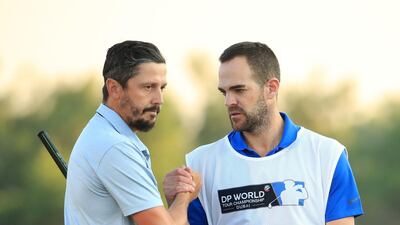 Mike Lorenzo-Vera is the joint leader at the DP World Tour Championship. Getty Images