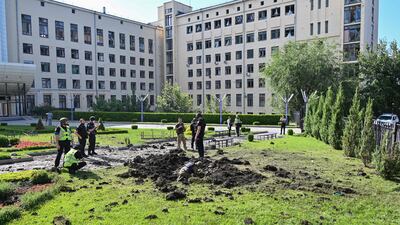 Fitch forecasts Ukraine's 2022 economic decline at 33 per cent, with the damage to infrastructure alone at $100bn, or about three quarters of GDP. AFP