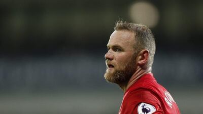 Manchester United's Wayne Rooney is shown against West Brom on December 17, 2016 at Old Trafford in Manchester, England. John Sibley / Reuters