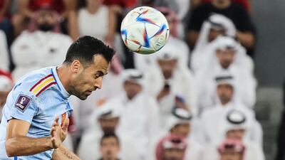 Sergio Busquets, 6 - Spain had 81% of possession but while Busquets normally has one of the highest involvement rates, Morocco squeezed him and his 57 touches (after 90 minutes) compared badly to 168 for Rodri and 149 for Laporte immediately behind him. 120th minute shot blocked as he pushed forward. Had his penalty, Spain’s third, saved. AFP