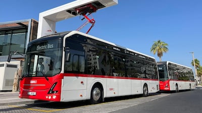 The RTA plans to convert 10 per cent of public buses into electric and hydrogen vehicles by 2030. Photo: RTA