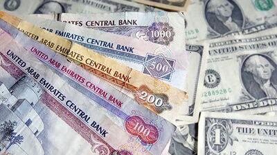 Saudi Arabia and the UAE have pegged their currencies to the dollar for decades. Ryan Carter / The National