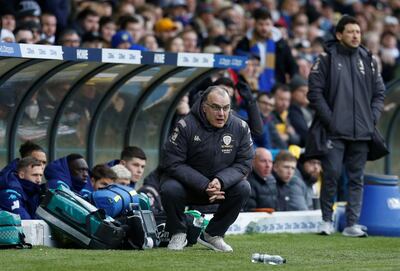 Leeds United manager Marcelo Bielsa said his team 'controlled the game' but 'missed a lot of chances'. Reuters