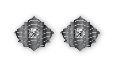 A pair of earrings by Santi Jewels. Courtesy Santi Jewels