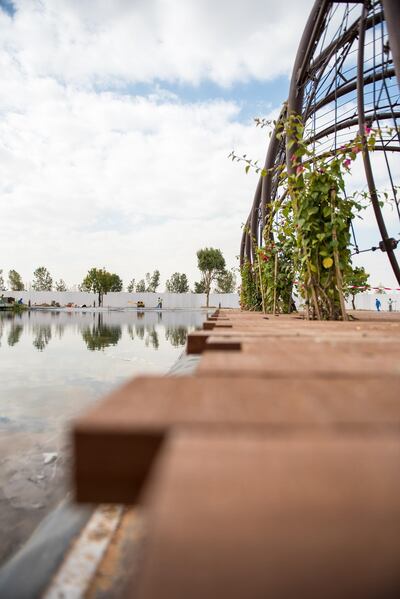 There are walking trails and picnic spots in the new suburban hangout. Courtesy Meraas