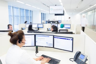 The use of telemedicine is increasing worldwide as a result of the pandemic, such as the Abu Dhabi Telemedicine company, pictured.