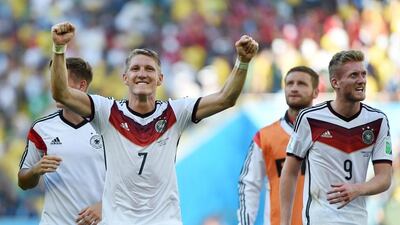 Bayern Munich midfielder Bastian Schweinsteiger has been heavily linked with Manchester United. Patrik Stollarz / AFP